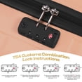 thumbnail image 2 of SANOPY Luggage Sets 3 PCS, ABS Lightweight Suitcase Dual-Spinner Wheel TSA Lock, Hardshell Carry on Luggage with Expandable Travel Bag, 2 of 13