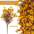 thumbnail image 3 of Planta artificial Grunyia, 16 paquetes de crisantemos de otoño, 34 cm, resistentes a los rayos UV, 3 of 6