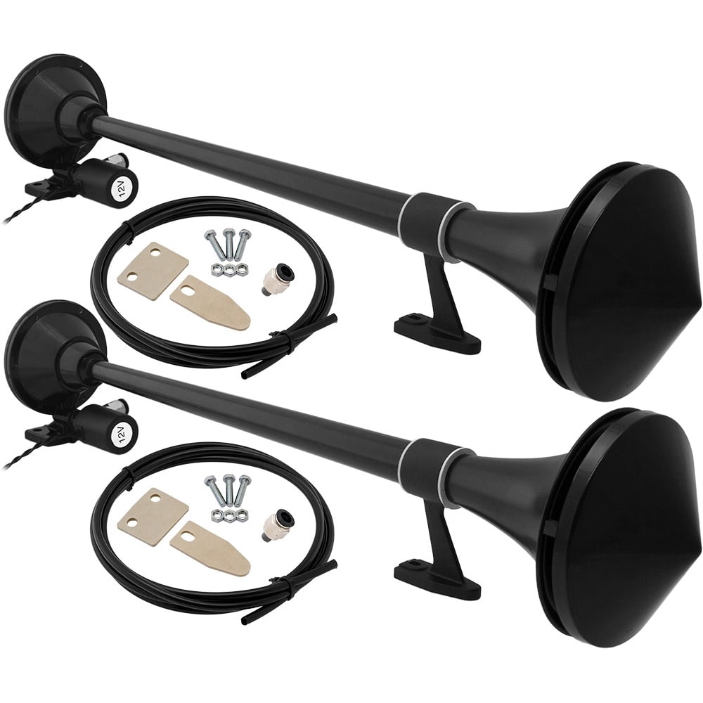 Vixen Horns Train Horn for Boat/Truck/Car. Air Horn Waterproof Black