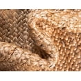 thumbnail image 4 of Vipanth Exports Beige Color Jute Rug in Oval Shape, Area Rug for Home Decor (3x5 Feet), 4 of 5