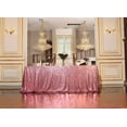 thumbnail image 4 of GFDYREE Sequin Tablecloth, Rectangular, 60"x102", Fuchsia Pink, 4 of 7