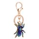 thumbnail image 1 of GOOHOCHY Llavero con forma de araña de 1 pieza, llavero creativo con diamantes de imitación, decoración colgante, 1 of 7
