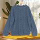 thumbnail image 5 of Ailaofu Womens Fluffy Comfortable Cozy Pajama Set Pullover Lounge Home Warm Wear for Winter, 5 of 7