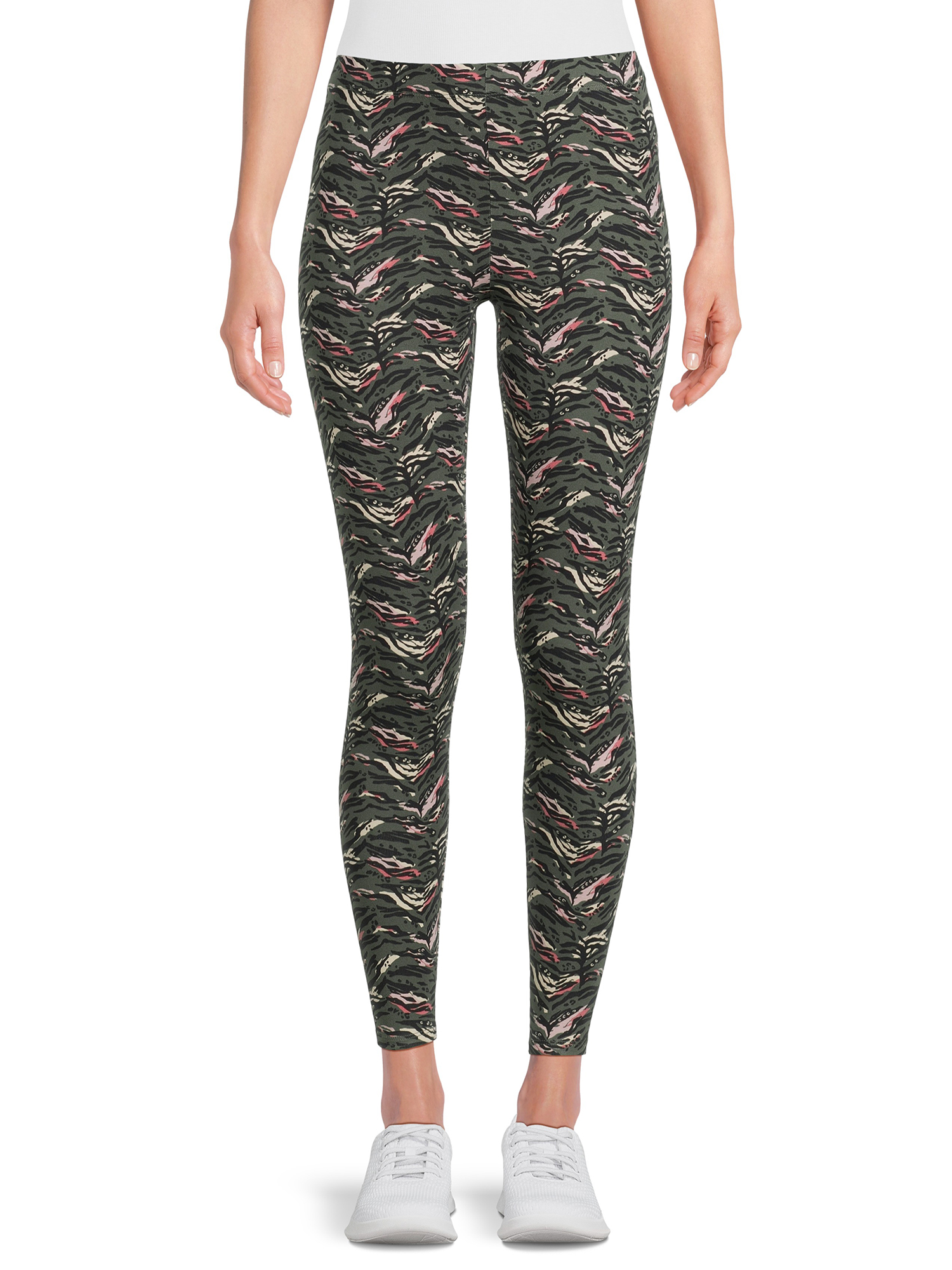 No Boundaries Women's Juniors Ankle Leggings 3-pack