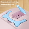 thumbnail image 4 of Zxareky Cat Litter Box with Lid Closed Kitten Litter Pan with Litter Scoop ,Cat Enclosed Toilet, 4 of 7