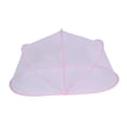 thumbnail image 2 of Cubierta de red para cuna, cama Universal portátil, cubierta completa, tienda de campaña plegable duradera para niños, niñas, niños, bebés, recién nac Rosa S mayimx Cubierta de malla para cuna, 2 of 9
