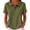 Army Green -CL56, variant on Nestiefly Women's Waffle-Knit Polo Shirts Golf Collared Dressy Short Sleeve T-Shirt Summer Casual Tennis Work Athletic Tops Gray 3XL