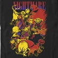 thumbnail image 2 of Men's The Nightmare Before Christmas Character Collage Poster Graphic Tee Black Small, 2 of 5