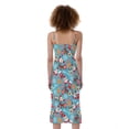thumbnail image 2 of Cute Christmas Elements Pattern Print Slim Fit Midi Cami Dress, Jesus Christian Fashion Summer Maxi Sexy Casual Dress For Women, 2 of 4