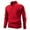 Red, variant on ZUKMRJPC Men's Quarter Zip Sweaters Long Sleeve Patchwork Slim Fit Lightweight Mock Neck Pullover Sweaters Casual Knit Texture Warm Tops