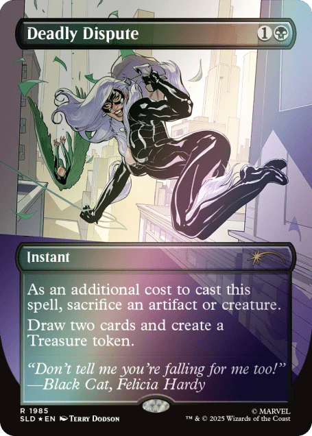 Magic the Gathering Secret Lair x Marvel's Spider-Man: Villainous Plots (Foil)