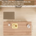thumbnail image 4 of LOKHOM 2'x3' Cotton Woven Kitchen Rug, Non Slip Washable Front Doormat, Indoor Door Mat for Front Porch Kitchen Bedroom, Brown, 4 of 7