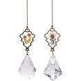thumbnail image 1 of Crystal Suncatcher Flor Colgante Prisma Ventana Adorno Decoración Paquete de 2, 1 of 5