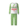 thumbnail image 2 of Pijamas navideños a juego Grinch - TKing Fashion 2024 Nuevos conjuntos de pijamas navideños familiares a juego Grinch, pijamas navideños navideños para parejas, adultos y niños, 4 Años, 2 of 4