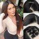 thumbnail image 1 of Xchjh 30 "" 13X4 Ombre Rojizo Pelucas delanteras de encaje sintético Pelucas de pelo largo y recto Pelucas de encaje de color burdeos Fibra resistente al calor Pelucas sin pegamento para mujeres negra, 1 of 1