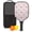 Pioneer Flower Floral-3, variant on Pickleball Paddles Set,Pioneer Flower Floral Print Pattern Fiberglass Surface Pickleball Racket Set with 2 Indoor Outdoor Pickleball Balls and Pickleball Bag,Pickle-ball Equipment