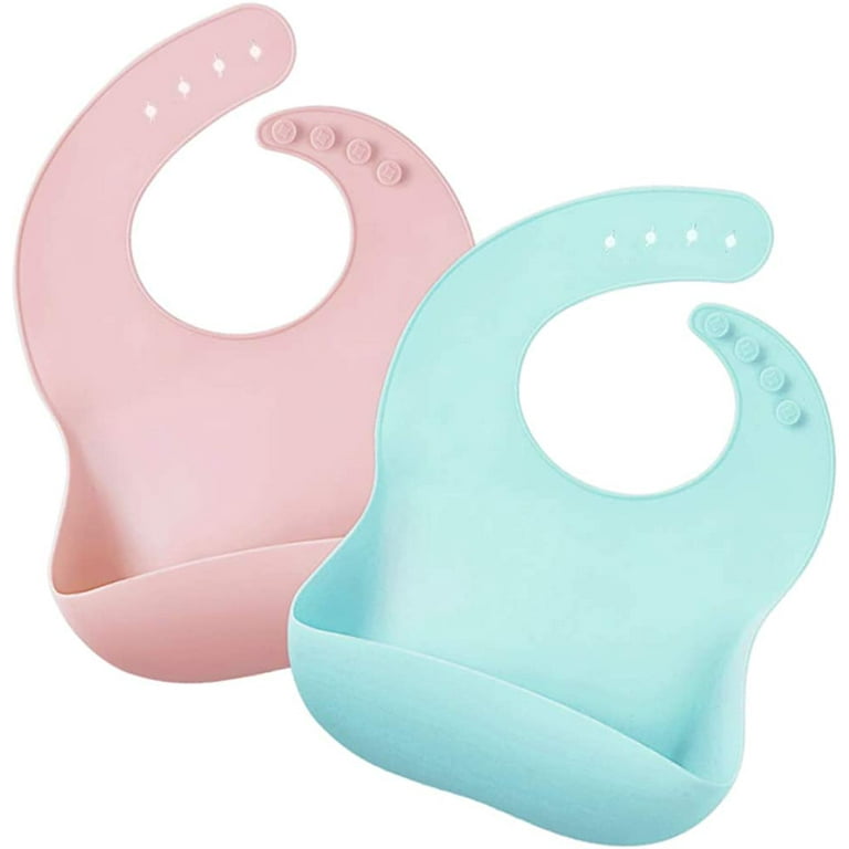 Silicone Blue and White Feeding Set (2 Sets)