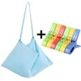 thumbnail image 2 of Funda para silla de piscina y diván, toalla de playa VOCOOL, azul cielo, 2 of 8