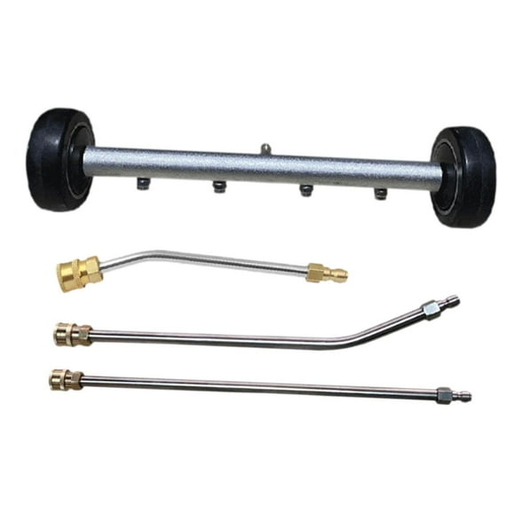GROWTH TANK Pressure Washer er Water Broom Chassis Cleaner Undercarriage Cleaner Black