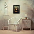 thumbnail image 4 of Da Vinci, Leonardo 13x18 Black Modern Framed Museum Art Print Titled - Mona Lisa, 4 of 5
