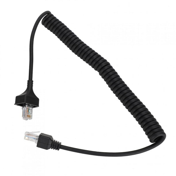 Speaker Mic Cord,8 Pin Speaker Mic Hand Microphone Cable Speaker