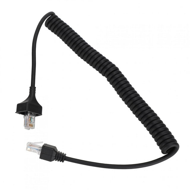 Cable de micrófono de mano NikouMX de 8 pines para Kenwood Walkie Talkie