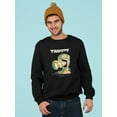 thumbnail image 2 of Modern Davidtechno Style Sweatshirt Men -Image by Shutterstock, Male Small, 2 of 4