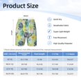 thumbnail image 4 of Cauagu Shell Clam Print Swim Trunks for Men,Youth Boys Swim Shorts Compression Liner Beach Shorts Boys' Swimming Shorts 7-20 Years Bathing Suit-X-Large, 4 of 7