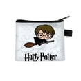 thumbnail image 2 of Monedero de poliéster Harry Potter para niños, Cartera de almacenamiento de moda para estudiantes, bolsa portátil para tarjetas, regalo, novedad de 2023, 2 of 3