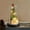 Table Decor E, variant on VOTRUDI Imitation Glass Cover Christmas Tree,Christmas Tree Clearance,LED Light Snowfall,Christmas Indoor Decor for Room Office Tabletop,G