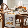 thumbnail image 3 of Fall Thanksgiving Table Runner, Autumn Thanksgiving Kitchen Dining Table Decoration for Home Party Decor 13x120 Inches, 3 of 9