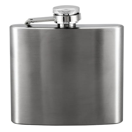 

Stainless Steel Hip Liquor Whiskey Alcohol Pocket Flask Gift Box + Funnel