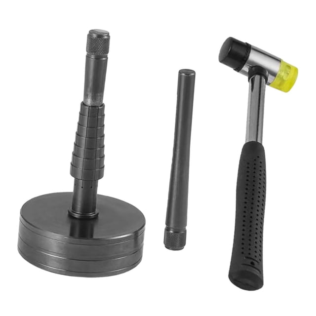 Ensanchador de anillos Herramienta de ajuste de tamaño de anillos para joyeros Kit de ajuste de tamaño Estirar y agrandar Expansor resistente Mandril