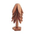 thumbnail image 1 of Posavasos de madera para bebidas, protección de mesa, mantel individual de madera plegable para agarraderas para ollas calientes 4 piezas, 1 of 9