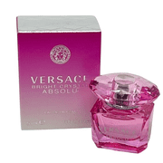 Versace 3-piece Miniatures Fragrance Collection - Bright Crystal Absolu, Bright Crystal, Yellow Diamond - Gift set for Women 0.17 fl oz each