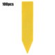thumbnail image 1 of 100 Pcs Plastic Plant Flower Labels (Yellow), 1 of 2