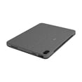 thumbnail image 5 of Logitech Combo Touch iPad Air (4th, 5th gen - 2020, 2022) Keyboard Case - Oxford Grey (Renewed), 5 of 5