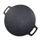 thumbnail image 3 of Sartén para parrilla de piedra médica, sartén coreana para parrilla de 30 cm, sartén para parrilla al aire libre, bandeja para hornear para acampar, construcción robusta, 3 of 8
