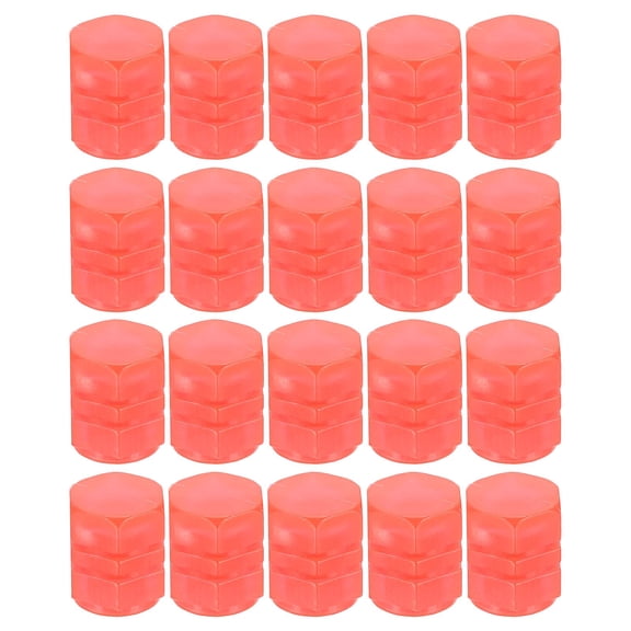 Uxcell Tire Valve Stem Caps, Car Wheel Valve Cap Universal Air Valve Cover Vehicle Exterior Accessories Red