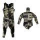 thumbnail image 5 of Traje de neopreno profesional de camuflaje de 3 mm para pesca submarina, de 2 piezas, con capucha, para buceo XXL, 5 of 9