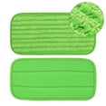 2 Pack Microfiber Reusable Refills Mop Pads for Swiffer Wet Jet 12inch