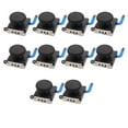 thumbnail image 2 of Maoww 10Pcs Analog Joystick with Thumbstick Grips Sensor Parts Button Left Handle Joycon Controller Kit Professionals Black, 2 of 9