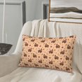 thumbnail image 6 of Binfone Turkey And Autumn Leaves Standard Size Pillowcase, Long Staple Pure Cotton Envelope Closure Pillow Cover (Pillow core not included),20"x30", 6 of 7
