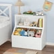 thumbnail image 4 of ChaoLink Librero para niños, organizador de juguetes de madera con cubículos, estantería para niños para sala de juegos, dormitorio, guardería y escuela, 4 of 8