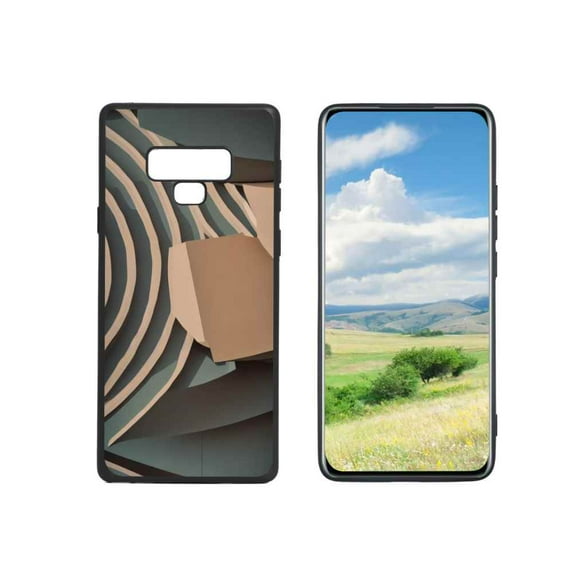 Compatible with Samsung Galaxy Note 9 Phone Case, Minimalism-168 Case Men Women, Flexible Silicone Shockproof Case for Samsung Galaxy Note 9