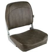 Wise 8WD734PLS-716 Low Back Boat Seat, Brown