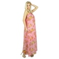 thumbnail image 4 of Bimba Robe Longue Semi-Transparente en Chiffon Style Bohème pour Femmes, Demi-Longue, 4 of 7