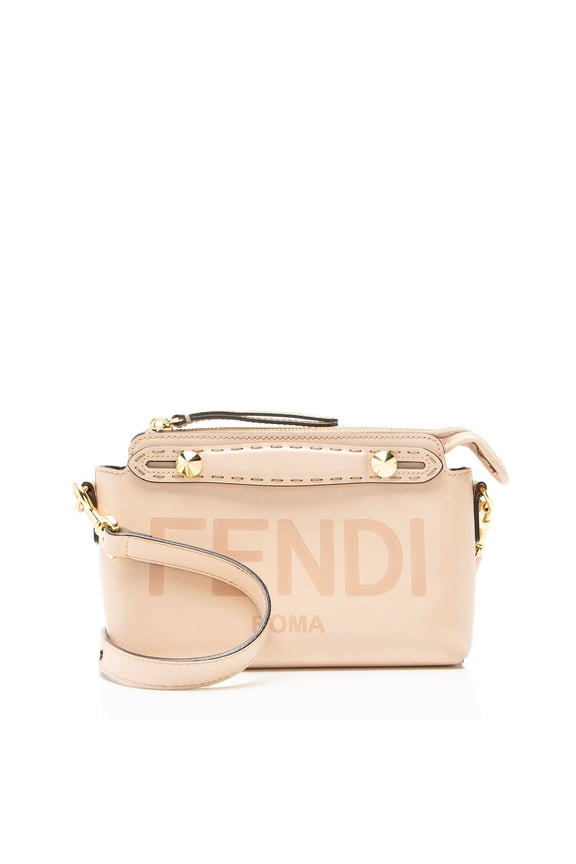 Pre-Owned Fendi Leather Logo By The Way Mini Bag