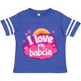thumbnail image 3 of Inktastic I Love My Babcia Girls Girls Toddler T-Shirt, 3 of 5