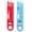 Red + Blue, variant on Quick Automatic Needle Threader for Sewing Machine, 4 in 1 Multitool with Built-in Ruler and Magnifier, Magnetic Seam Guide, Quilting Sewing Tools